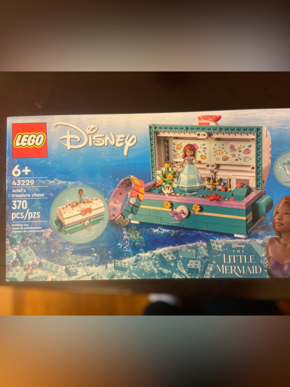 NIB - Lego Disney The Little Mermaid LEGO 43229: Ariel's Treasure Chest 🧜‍♀️ - Picture 8 of 9